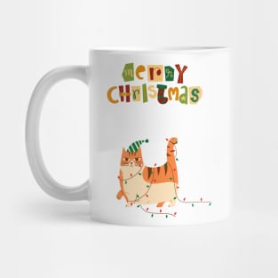 Christmas Cat Mug